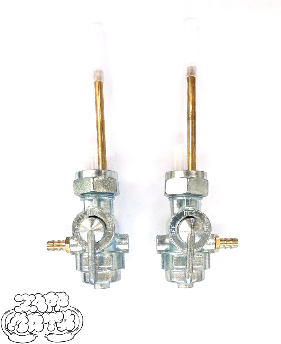 W1 W1S W1SA 650RS W3 純正タイプ ガソリンコックAssy 左右セット
